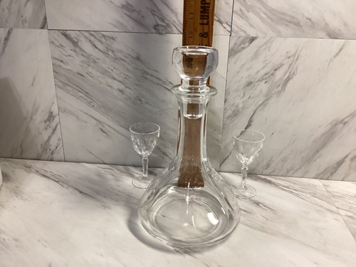 Paul Sebastian 3 Piece Liqueur Set – Lead Cristal France - Picture 6 of 10