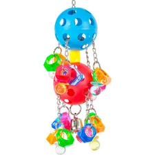 3759 Duo Paci Pull Bonka Bird Toys parrot cage toy cages african grey amazon pet