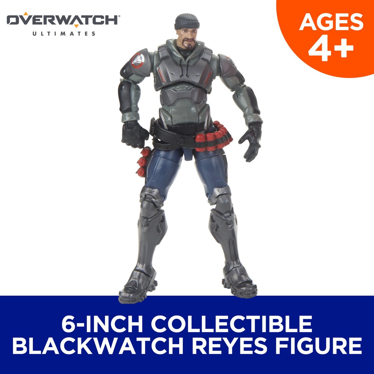 OVERWATCH リーパー (ブラックウォッチ レイレス) HASBRO Hasbro Overwatch Ultimates Series Blackwatch Reyes (Reaper) Skin 6