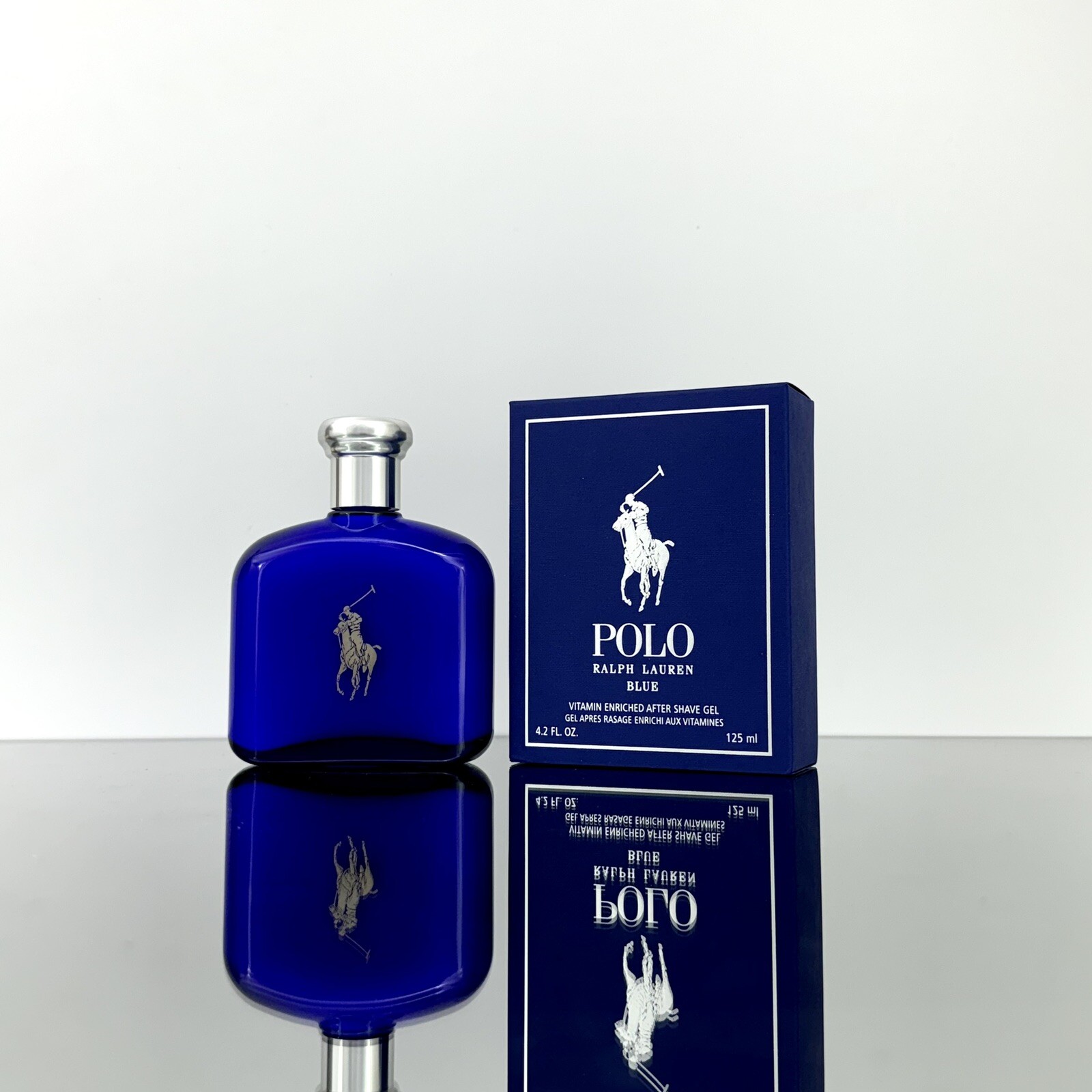 Ralph Lauren POLO BLUE AFTER SHAVE GEL for Men 4.2oz RAREDISCONTINUED