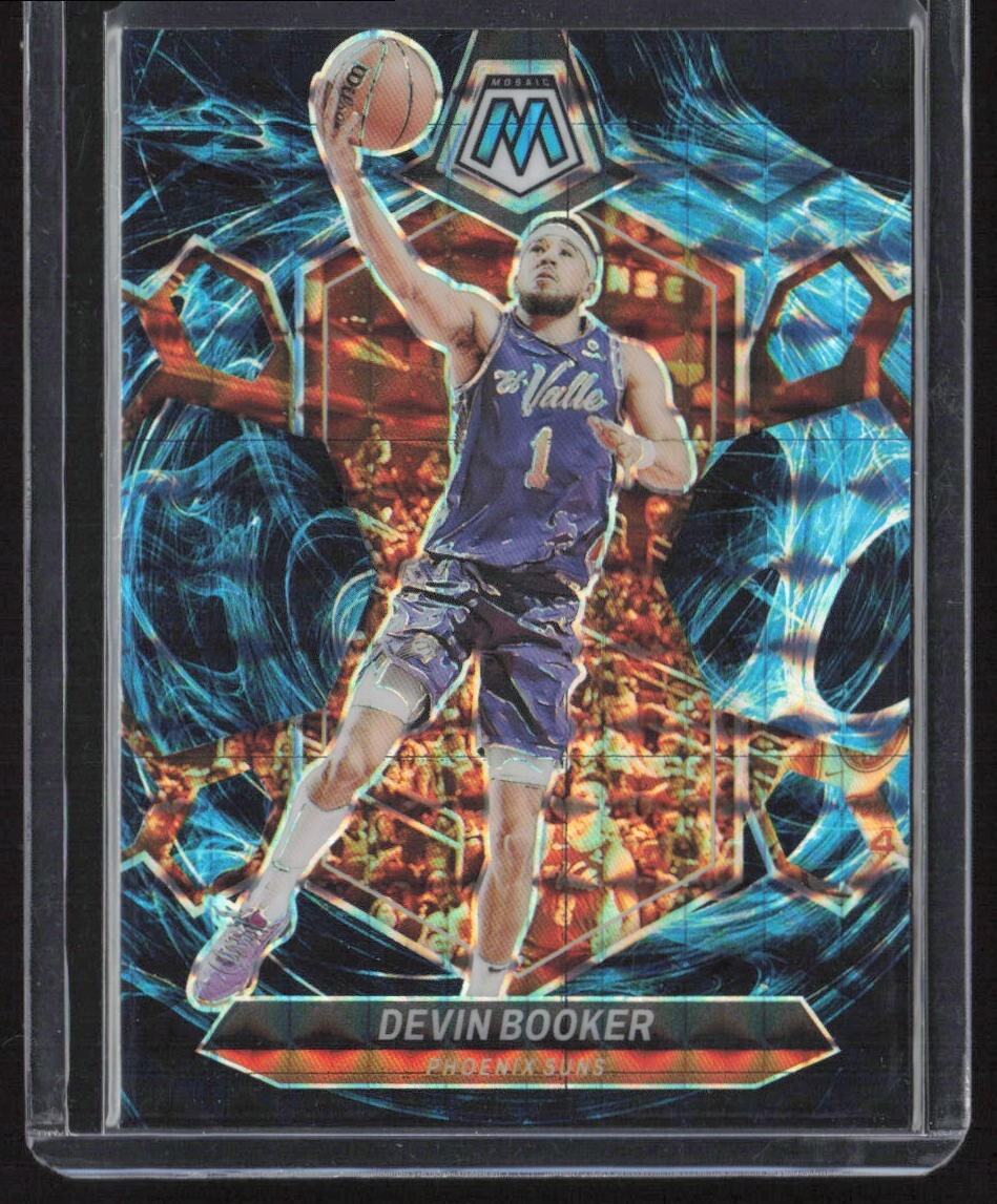 2023-24 Panini Mosaic Devin Booker Genesis Prizm #125 SSP Case Hit