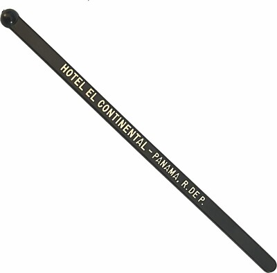 Hotel El Continental, Panama, vintage swizzle stick stirrer spoon