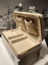 Designer Jewelry Travel Case Vtg 1960s Woodwards Department Store New In Box