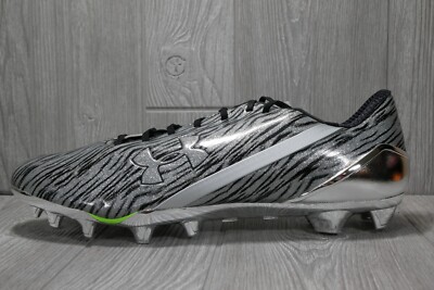 Under Armour Spotlight Football Cleats Speedform Silver 1280533