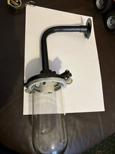 Vintage REVO GEC STYLE CAST IRON lamp industrial Light Art Deco Retro 90 Degree