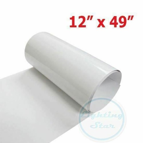 12" x 49" Car Front Body Bumper Hood Guard Paint Protect Tint Vinyl Sheet Film - Picture 2 of 10