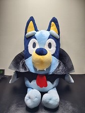 Bluey Vampire Jumbo Halloween Plush 19" Sitting 24" Overall