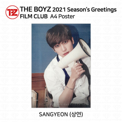 【新品・未開封】THE BOYZ / 2021 シーグリ FILM CLUB THE BOYZ 2021 Season's Greetings Film Club A4 Poster Each