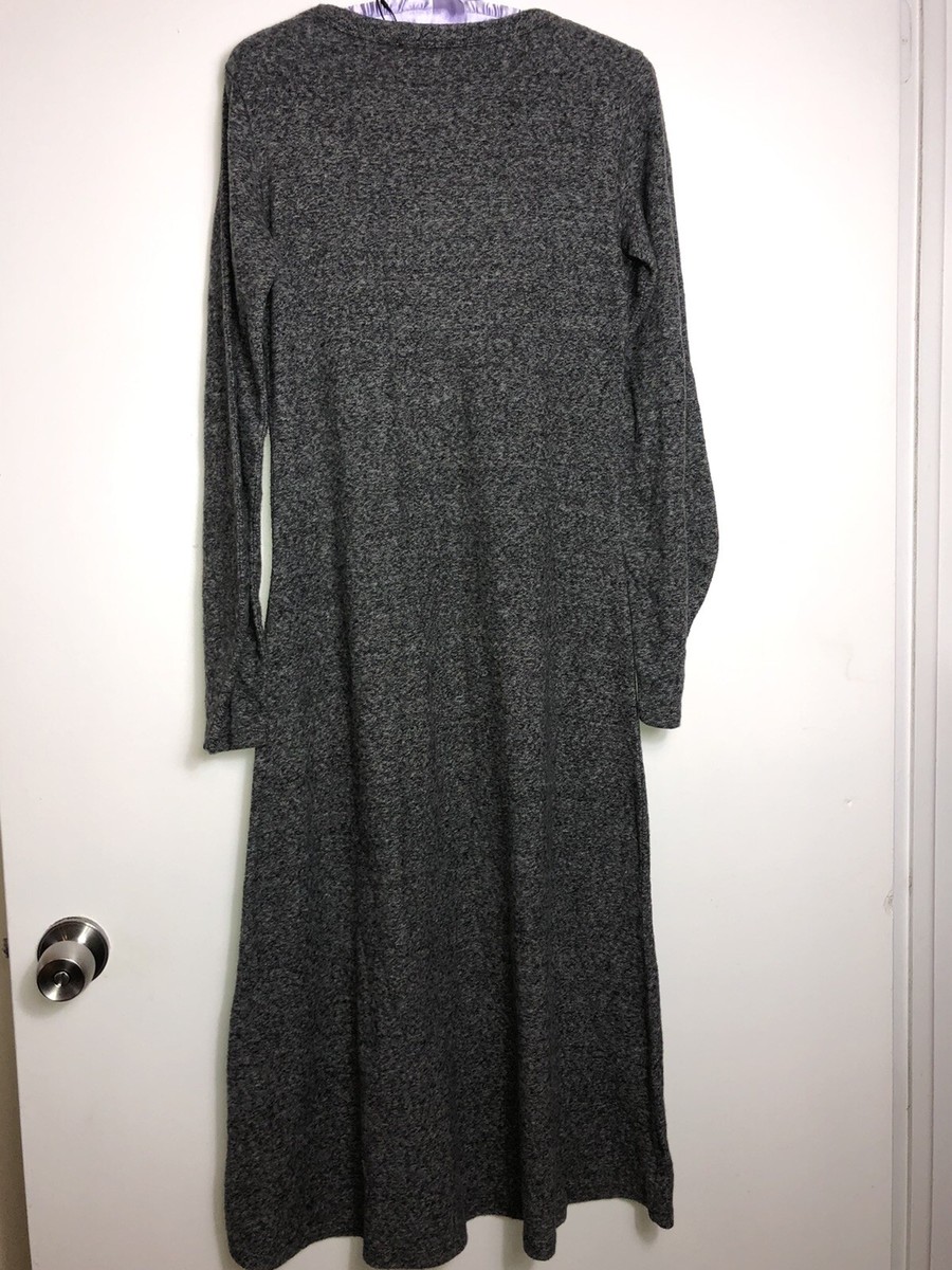 slim fit dress slacks Zara Woman Gray V-Neck Pleated Midi Dress main image 0