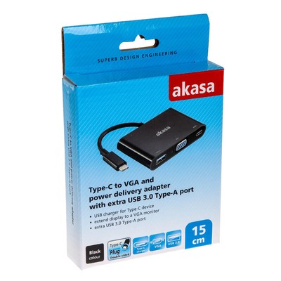 Akasa Typ-C zu VGA Konverter