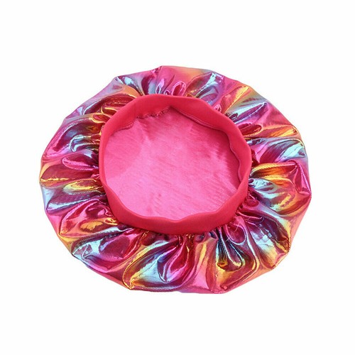 Women Silk Satin Night Sleep Cap Hat Hair Bonnet Head Cover Wide Band Elastic - Picture 16 of 53