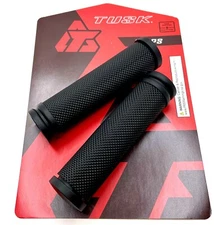 Tusk ATV Grips Full Diamond Medium Compound Black Banshee Blaster YFZ450 TRX450R