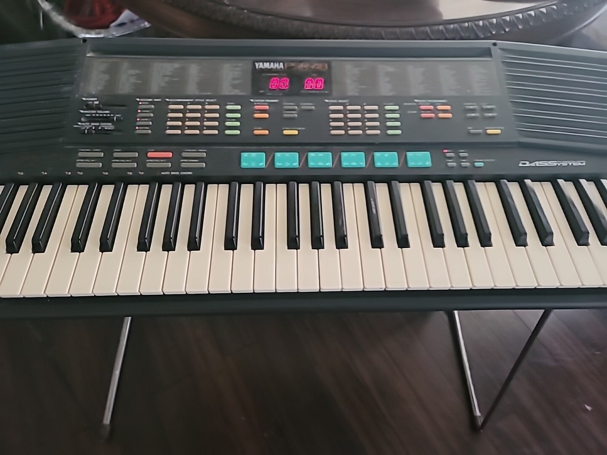 YAMAHA ヤマハ PSR-48 ポータトーン 61鍵　キーボード　電子ピアノ RARE Vintage Yamaha PSR-48 61 Key Digital Keyboard | eBay