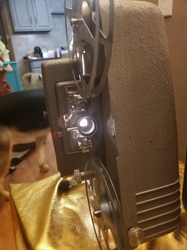 Vintage Keystone k75 8mm film projector. Works/ Complete - Picture 6 of 10