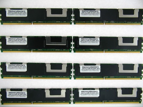 64GB 8x 8GB PC2-5300F FB DIMM 667MHz Memory FIT Dell Poweredge 1950 III 2950 III - Picture 2 of 3