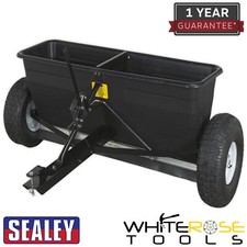 Sealey Drop Spreader 80kg Tow Behind Steel Frame Garden