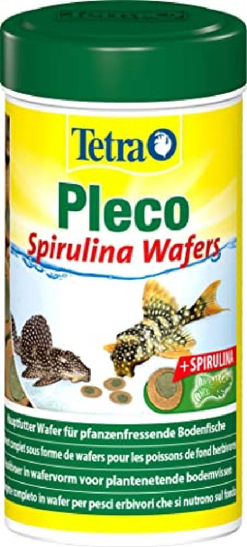 Tetra Pleco Algae Wafers - Mangime per pesci con alga spirulina per pesci di fon