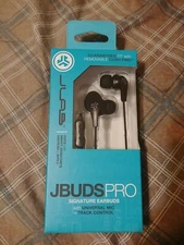 New JLab JBuds Pro with Universal Mic + Track Control (Black) Sealed!! 