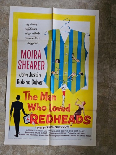 Man Who Loved Redheads Movie Poster 1955