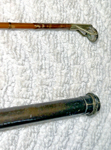 Split Cane Fly Rod J J S WALKER BAMPTON of Alnwick 9’ 2 Piece Vintage No 18945 - Picture 9 of 18