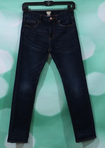 Crewcuts Boys Size 10 Adjustable Waist Five Pocket Stretch Blue Jeans - Picture 2 of 3
