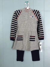 NFL Toddler Girl New England Patriots 2 Piece Outfit Size 4T