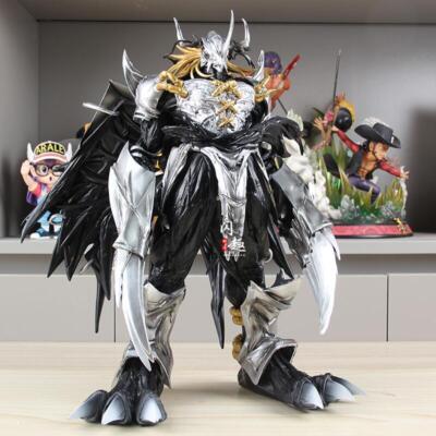 Anime Monster Black War Greymon PVC Figure 40cm Model Toy