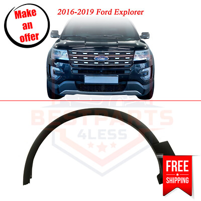 New Fender Flares FB5Z16039AB for 2016-2019 Ford Explorer