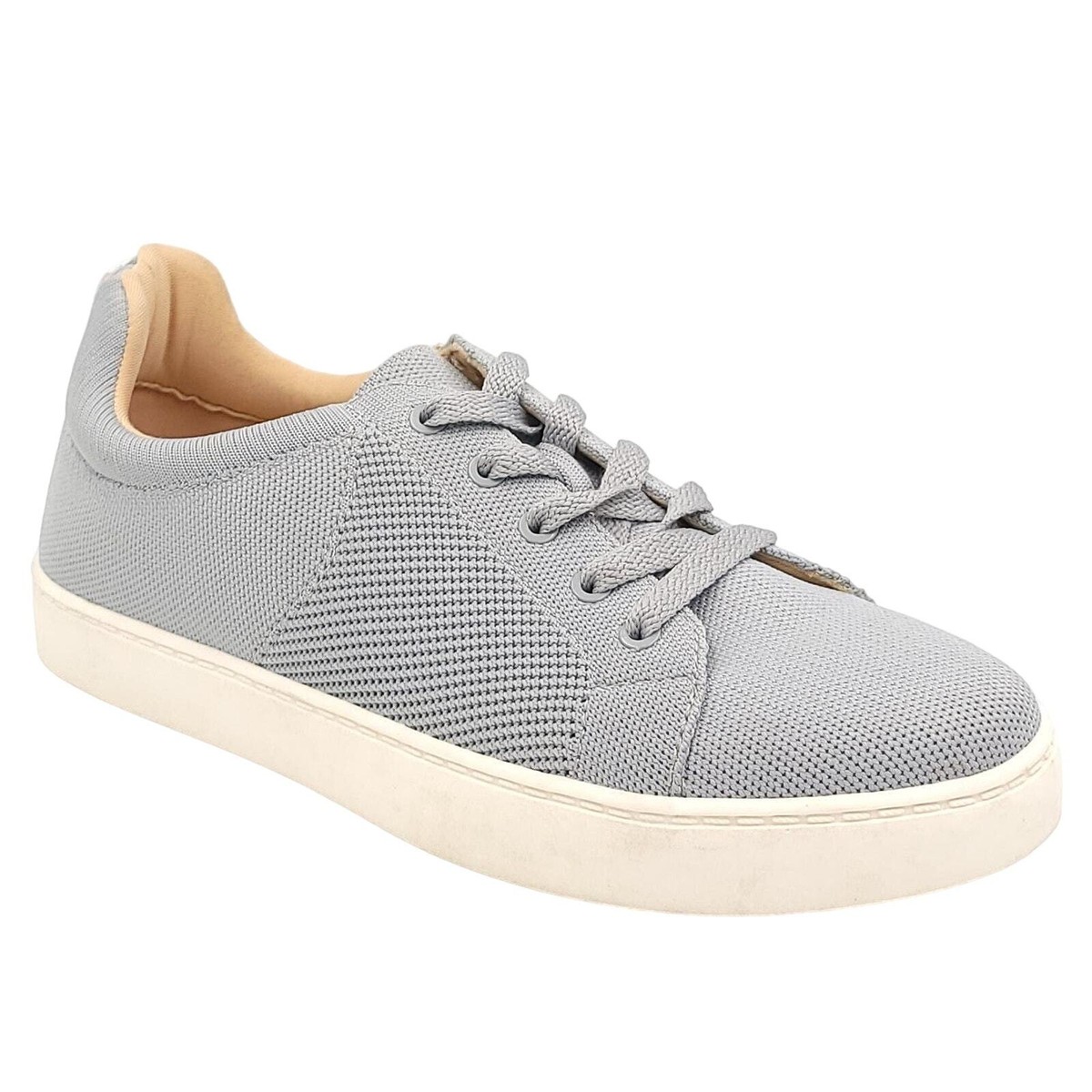 Journee Collection Women Low Top Lace Up Sneakers Kimber Size US Grey
