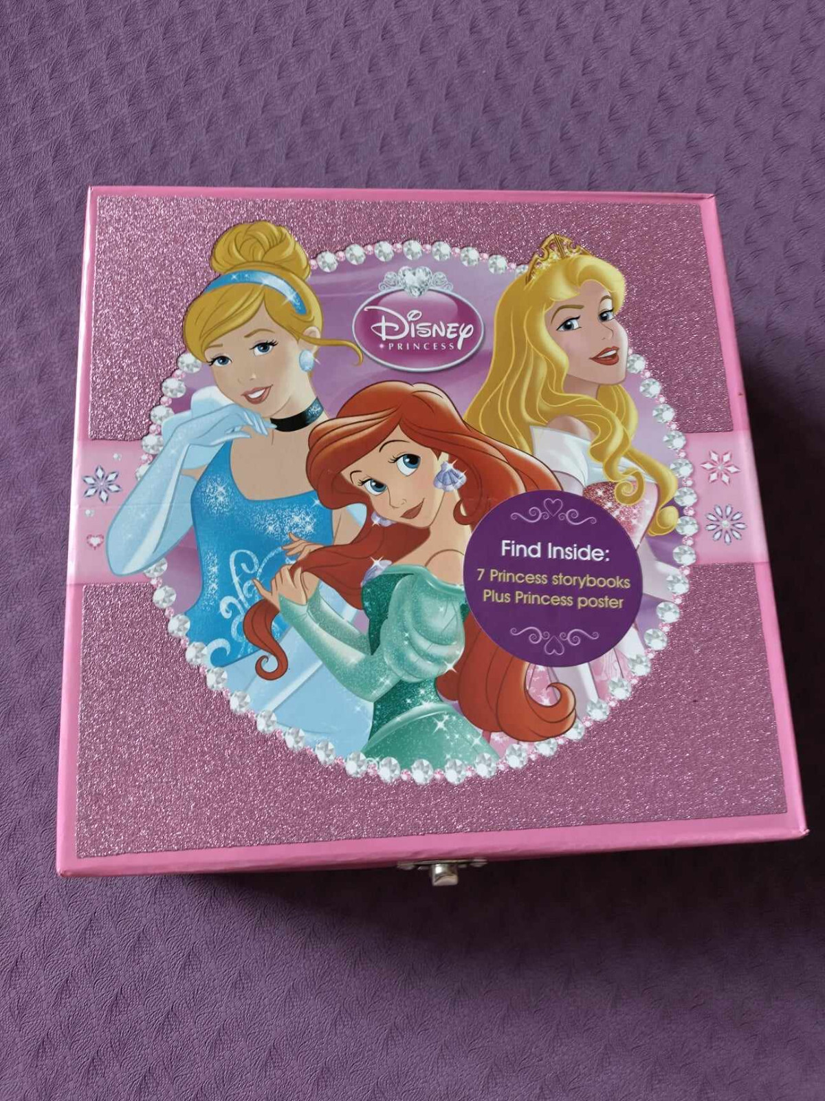 7 LIBRI STORIE DI PRINCIPESSE - BOX - LIBRI - BOOK - PRINCESS DISNEY - NO DVD CD
