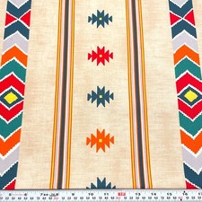 Southwestern Style Unbranded Cotton Fabric by the HALF YARD 18" x 43"