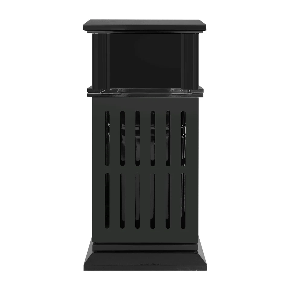 Cubo de basura comercial para exteriores patio industrial garaje contenedor de residuos Foto 2 de 4