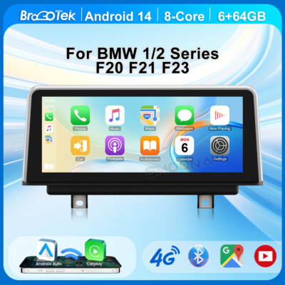 10.25'' Touch Screen 64GB Car GPS Stereo DAB Für BMW 3/4 Series F30 F31 F33 NBT