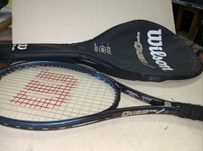 Wilson Super Quad Stretch Super Oversize Tennis Racquet 4 3/8Grip W/bag