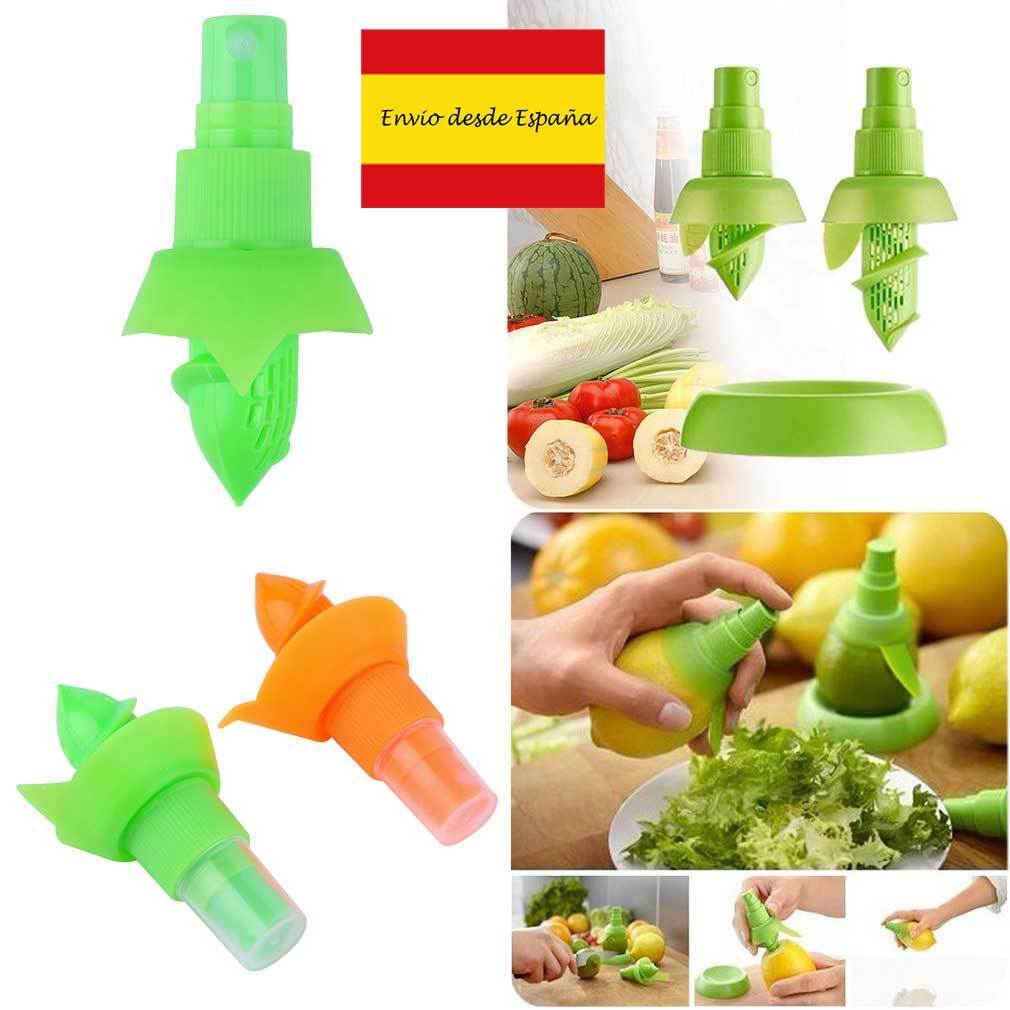 1x SPRAY LIMON PULVERIZADOR CITRICOS NARANJA DIFUSOR EXPRIMIDOR LIMON