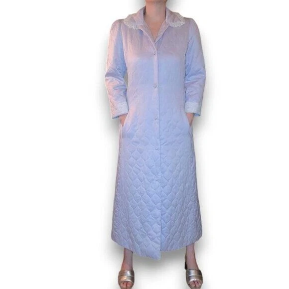 Vestaglia trapuntata Christian Dior vintage vestaglia cappotto nonna