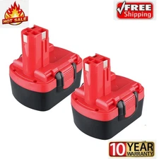 2PACK For Bosch 4600mAh Ni-MH Battery BAT140 14.4V BAT038 BAT040 BAT041 33614 us