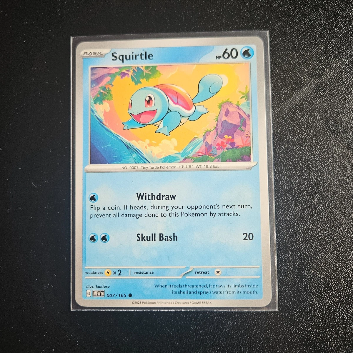 Squirtle Pokémon Individual Cards for sale | eBay UK