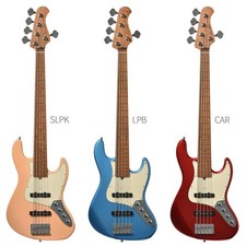 Bacchus WJB5-1DX-AC RSM/M IBM 5-string bass beginner 12-piece set with Fender