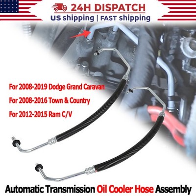 Transmission Oil Cooler Pressure & Return Lines For Grand Caravan Town Country
