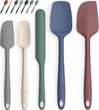 Silicone Spatula Set of 5 High Temperature Resistant Food Grade Silicone US