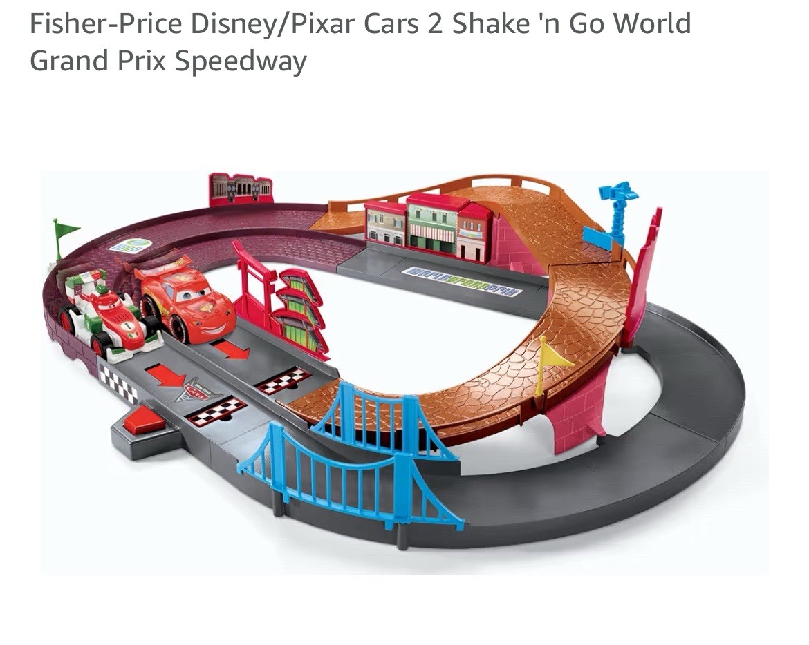 Fisher Price Disney Pixar Cars, Shake N Go, World Grand Pros