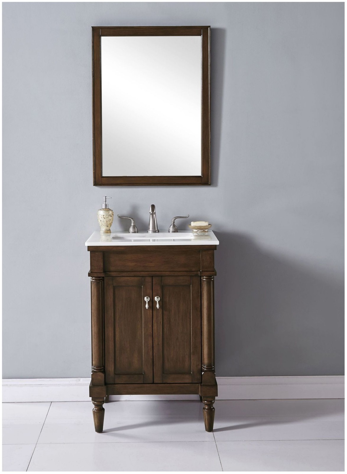 Elegant Lighting VF13024-VW Lexington 24" - Off White thumbnail 2