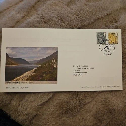 Northern Ireland Definitive Stamps Royal Mail First Day Cover 2019