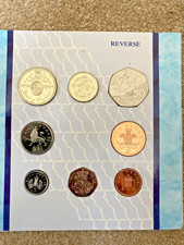 THE ROYAL MINT 1994 UNITED KINGDOM BRILLIANT UNCIRCULATED 8 COIN SET