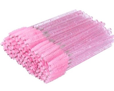 30 Wimpernpinsel Einweg Mascara Stäbe Spoolies Augenbrauen Applikatoren