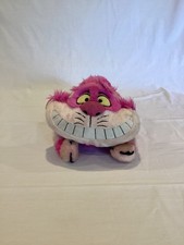 Disney Store Alice in Wonderland Pink Cheshire Cat Stuffed Animal Plush Doll