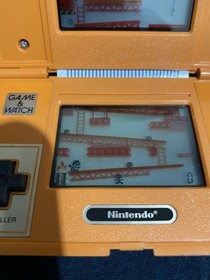 Nintendo Game Watch Donkey Kong Operation Confirmed Well