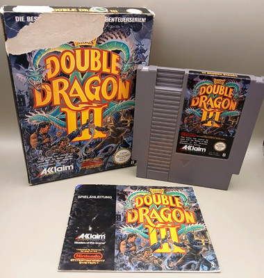Double Dragon III / 3 / Nintendo NES Spiel in OVP Beat em Up / PAL B  