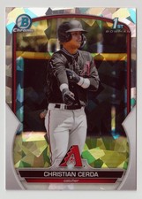 CHRISTIAN CERDA 2023 Bowman Atomic Refractor 1st Chrome #BCP56